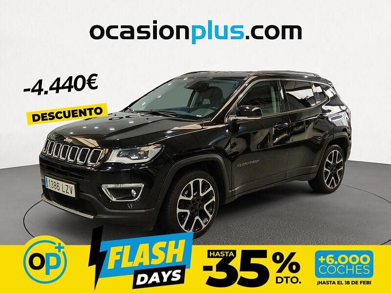 Blanco Usado 2021 Jeep Compass Limited SUV | 16.950 € (Precio justo) - Imagen 1/4
