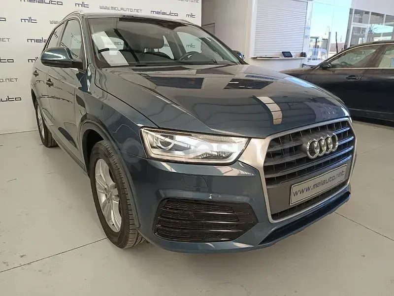 Usado Audi Q3 Attraction 150 CV (110 kW) 2017 Azul SUV