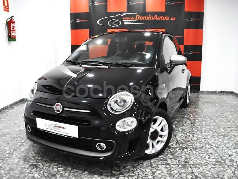 Negro Usado 2020 Fiat 500S S Berlina | 11.499 € (Un poco caro) - Imagen 1/4