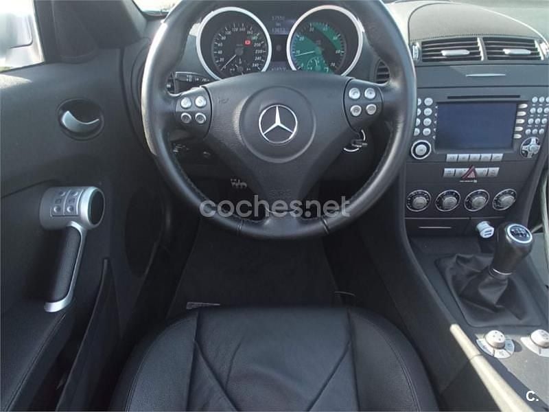Usado Mercedes SLK200 163 CV (119 kW) 2005 Gris / plata Descapotable
