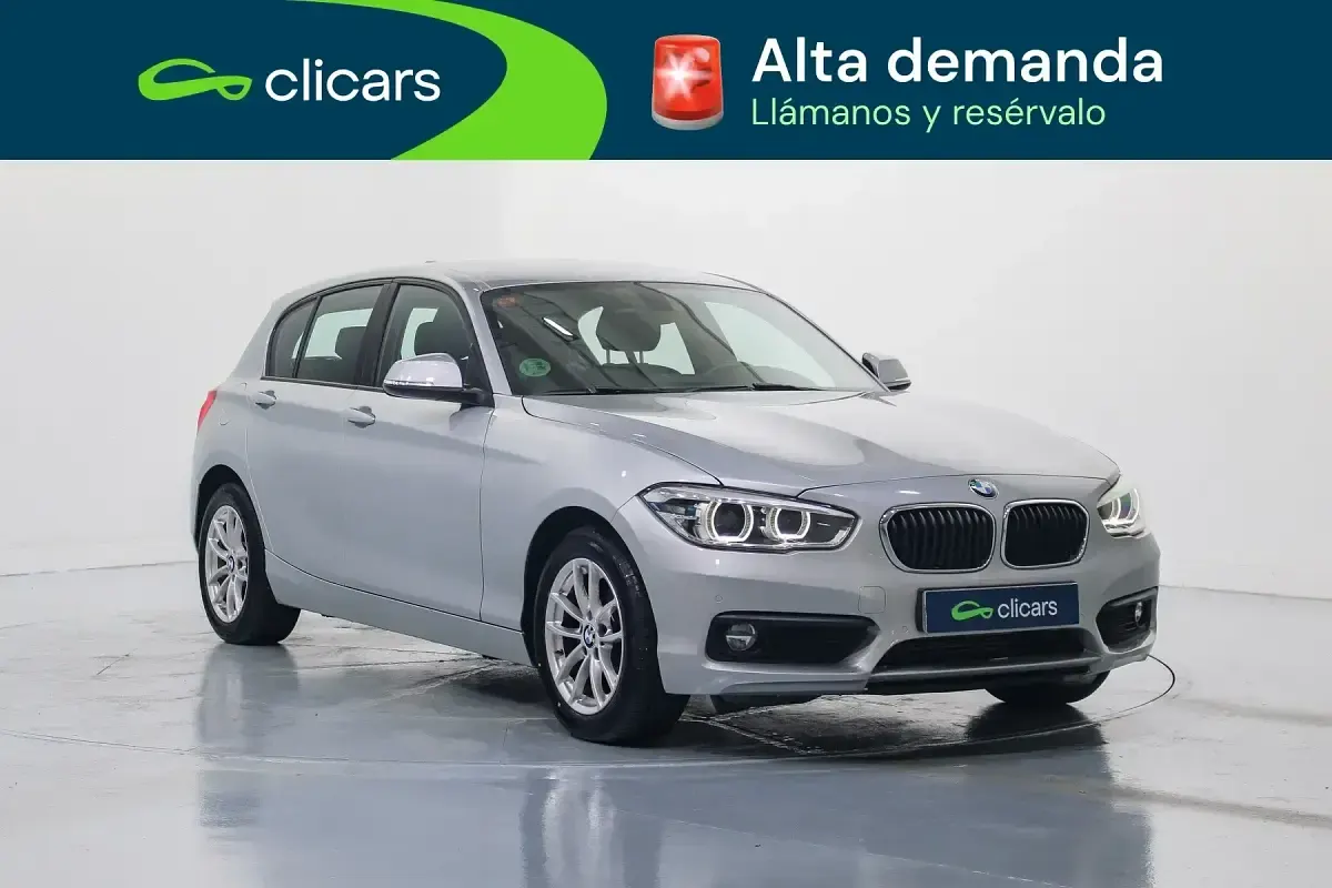 Usado BMW 116 116 CV (85 kW) 2017 Gris Utilitario