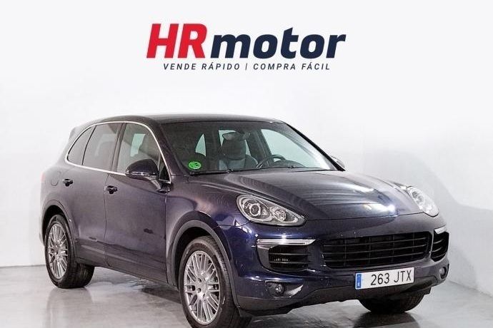 Negro Usado 2016 Porsche Cayenne SUV | 32.990 € (Precio justo) - Imagen 1/4