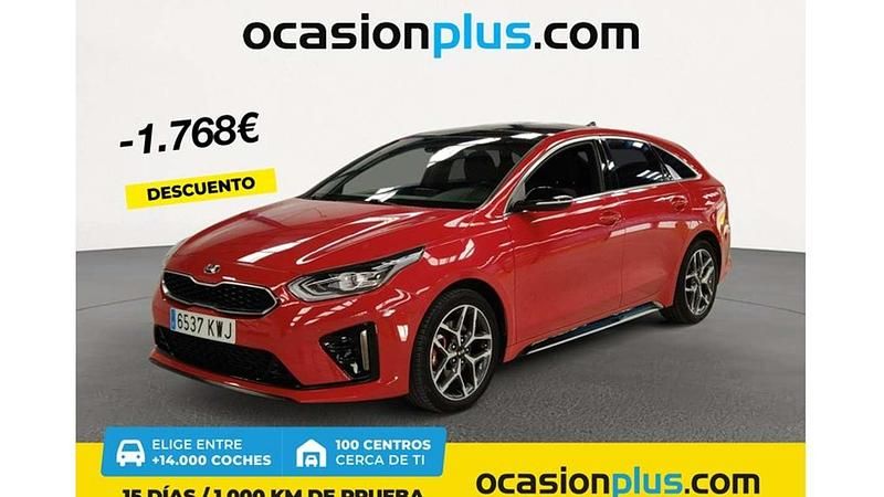 Rojo Usado 2019 Kia ProCeed GT-Line Utilitario | 17.682 € (Precio justo) - Imagen 1/4