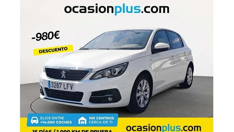 Blanco Usado 2020 Peugeot 308 Style Utilitario | 9810 € (Buen precio) - Imagen 1/4