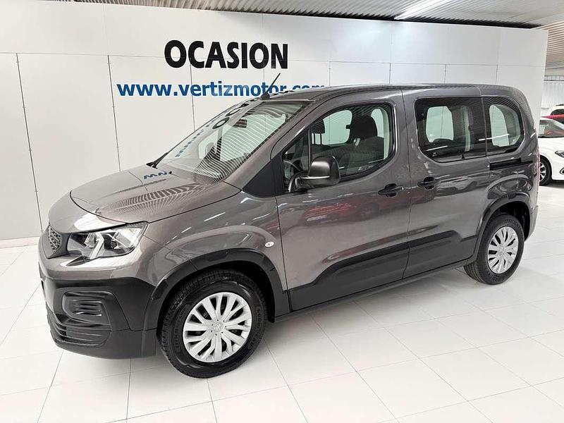 Gris Usado 2020 Peugeot Rifter Active Monovolumen | 18.700 € (Caro) - Imagen 1/4