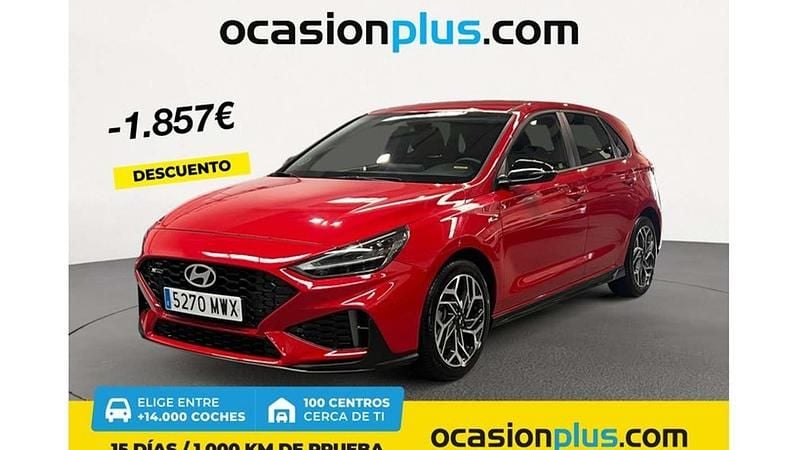 Rojo Usado 2024 Hyundai i30 N Line Utilitario | 18.482 € (Buen precio) - Imagen 1/4