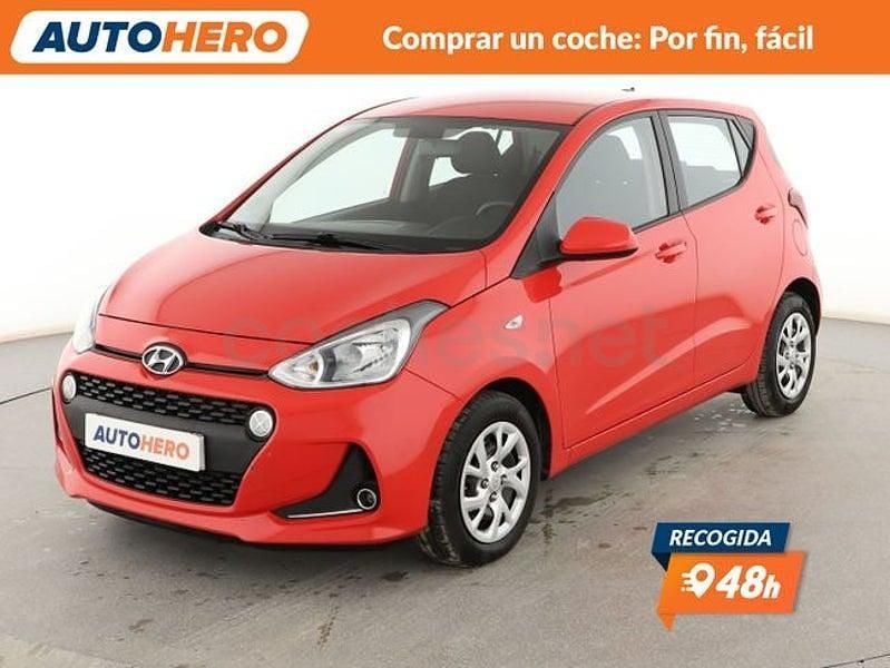 Usado Hyundai i10 67 CV (49 kW) 2019 Rojo Utilitario