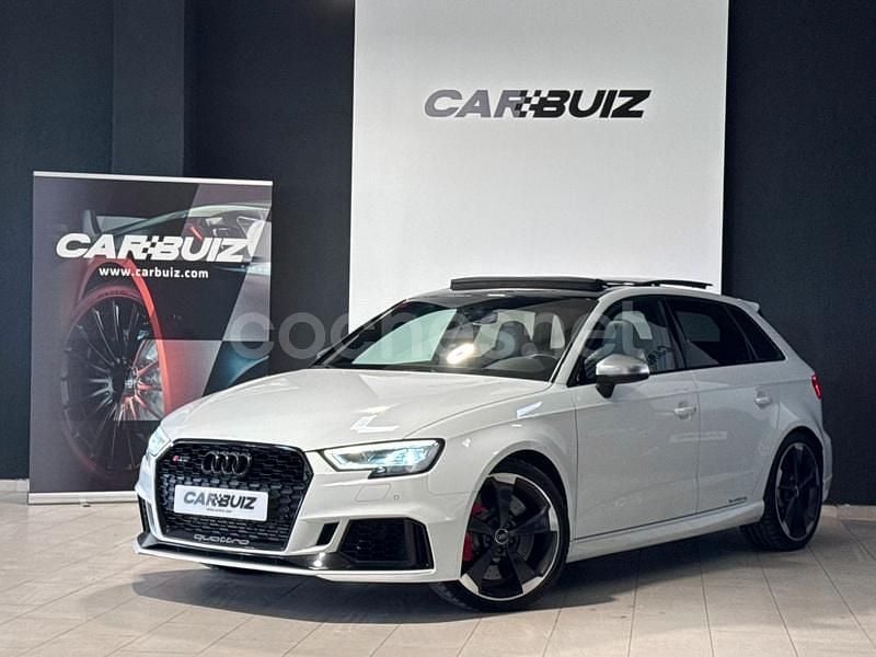 Usado Audi RS3 Sport 400 CV (294 kW) 2019 Blanco Berlina