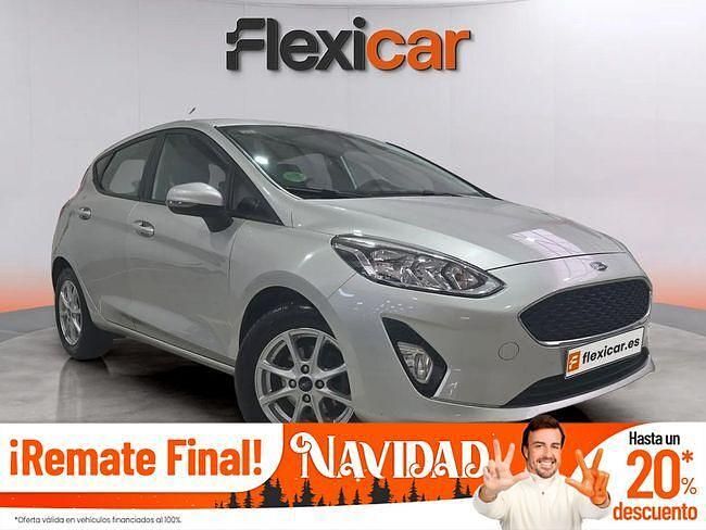 Gris / plata Usado 2018 Ford Fiesta Trend Utilitario | 9990 € (Precio justo) - Imagen 1/4