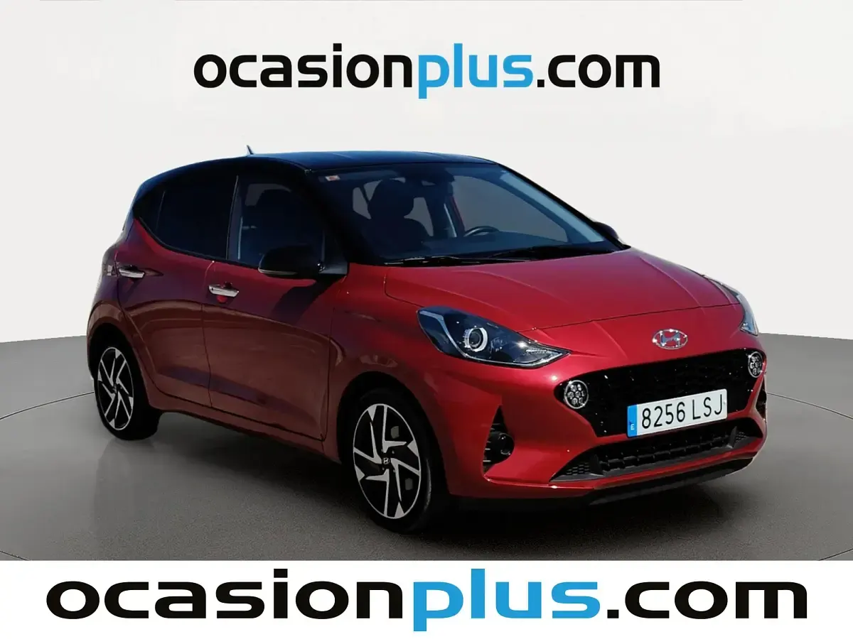 Usado Hyundai i10 84 CV (61 kW) 2021 Rojo Utilitario