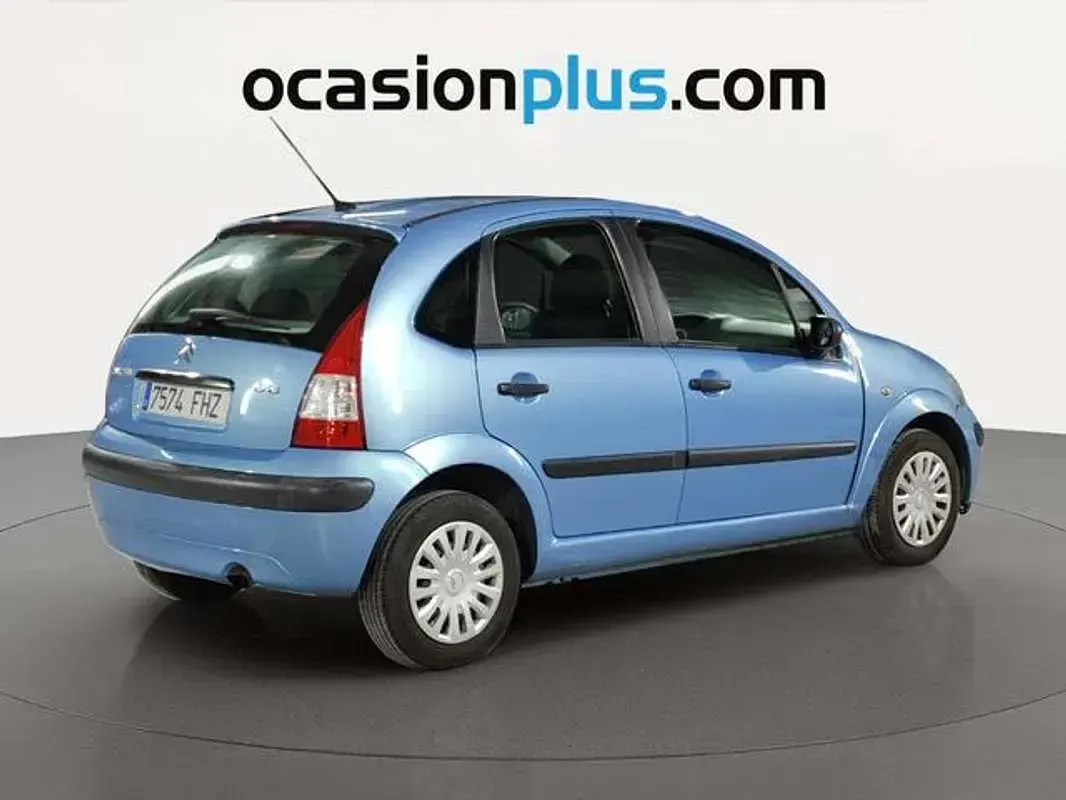 Usado Citroën C3 Furio 61 CV (44 kW) 2006 Azul Utilitario