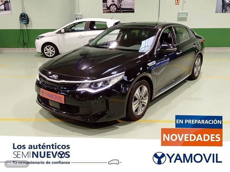 Negro Usado 2018 Kia Optima Hybrid Berlina | 18.750 € (Precio justo) - Imagen 1/4