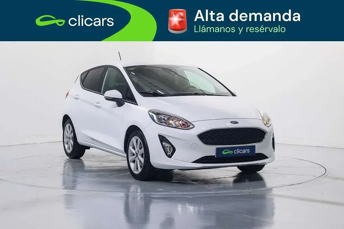 Usado Ford Fiesta Trend+ 101 HP (74 kW) 2017 Branco Citadino