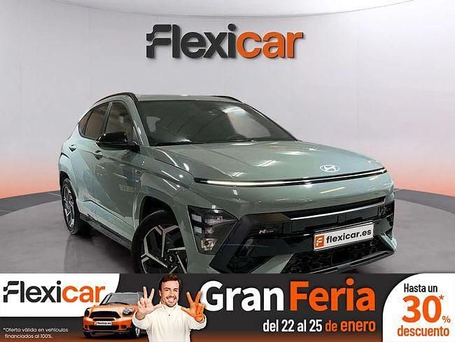Gris Usado 2024 Hyundai Kona N Line SUV | 27.490 € (Caro) - Imagen 1/4
