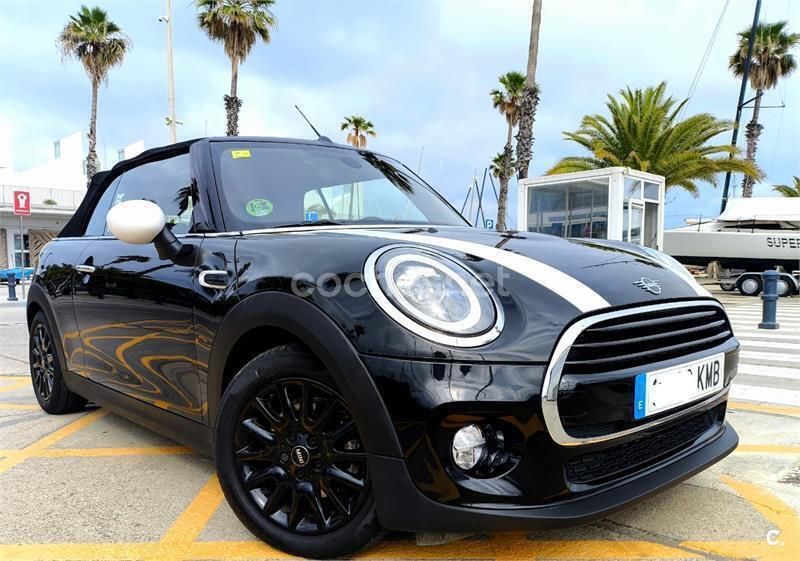 Negro Usado 2018 Mini Cooper D Cabriolet Descapotable | 19.850 € (Precio justo) - Imagen 1/4