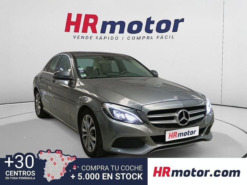 Gris Usado 2017 Mercedes C250 Berlina | 24.290 € (Precio justo) - Imagen 1/4