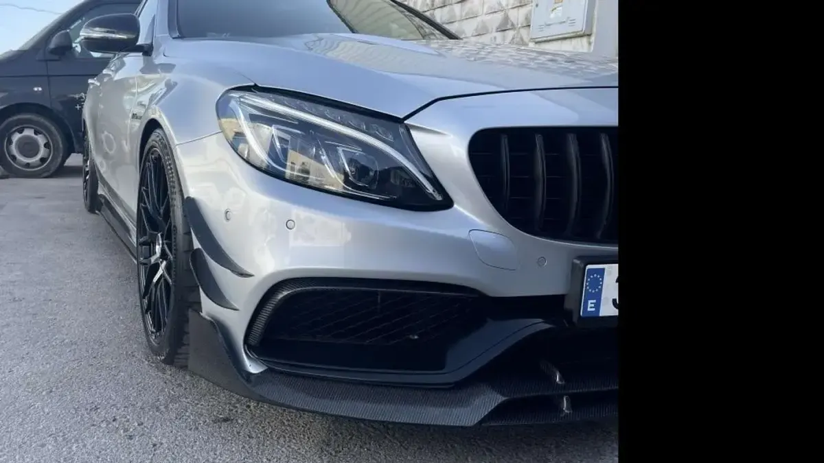 Usado Mercedes C63 AMG AMG 510 CV (375 kW) 2017 Gris Berlina