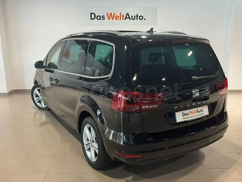 Usado Seat Alhambra XCELLENCE 177 CV (130 kW) 2019 Negro Monovolumen