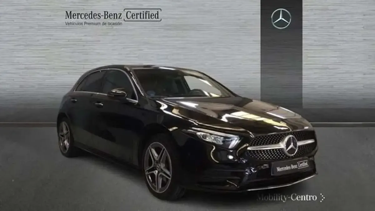 Usado Mercedes A250 218 CV (160 kW) 2022 Negro Berlina