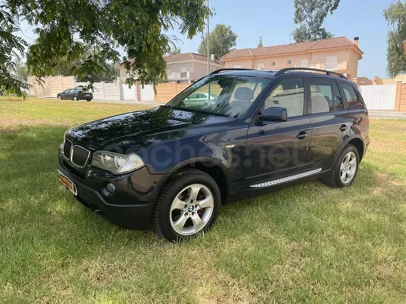 Usado BMW X3 177 CV (130 kW) 2009 Negro SUV