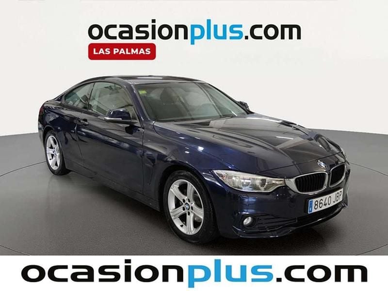 Usado BMW 420 184 CV (135 kW) 2014 Azul Coupe