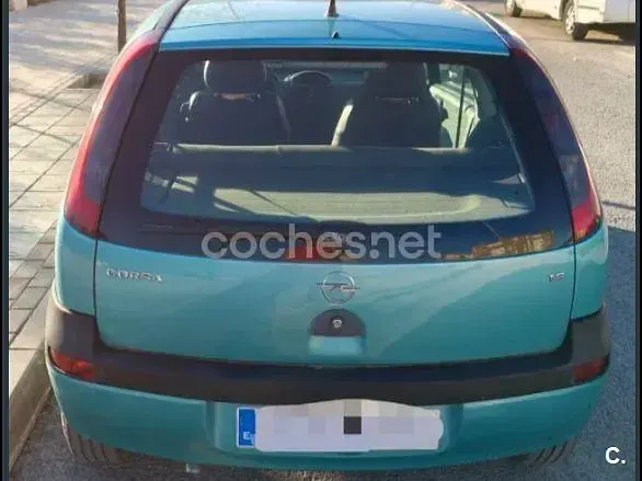 Usado Opel Corsa Club 75 CV (55 kW) 2003 Azul Utilitario
