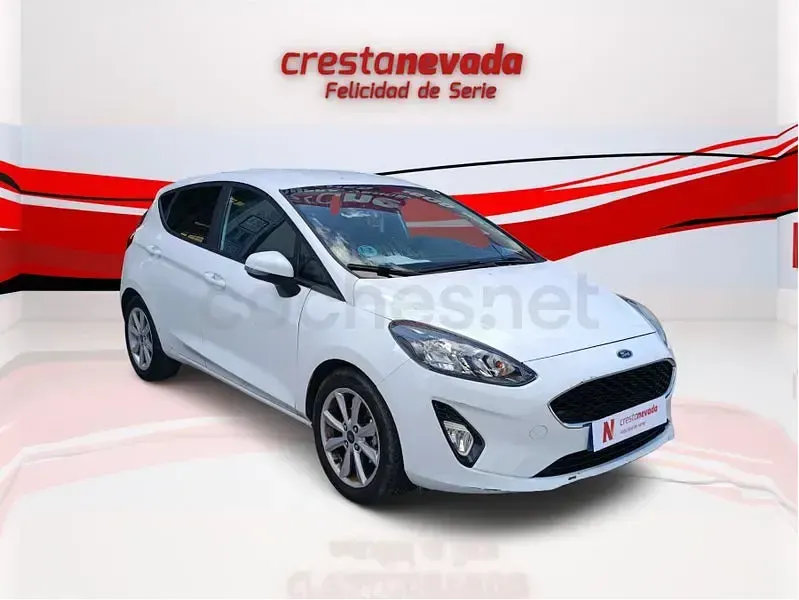 Usado Ford Fiesta Trend 100 CV (73 kW) 2021 Blanco Utilitario