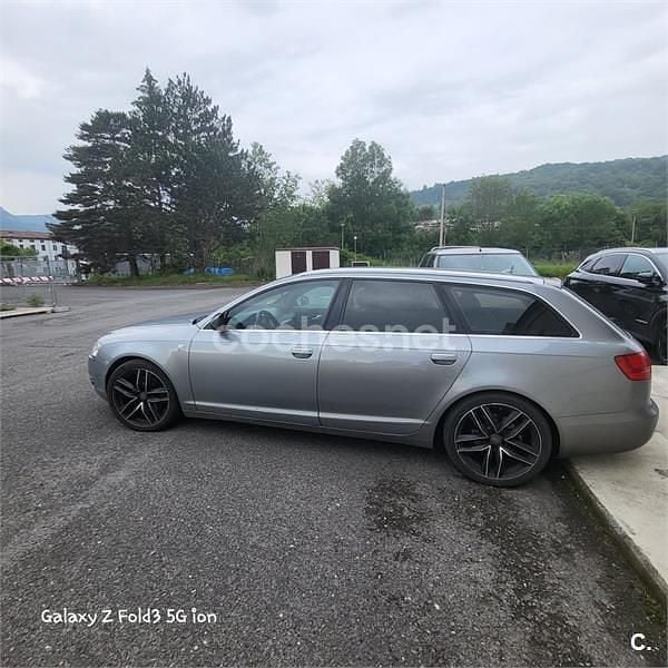 Usado Audi A6 225 CV (165 kW) 2007 Gris / plata Familiar