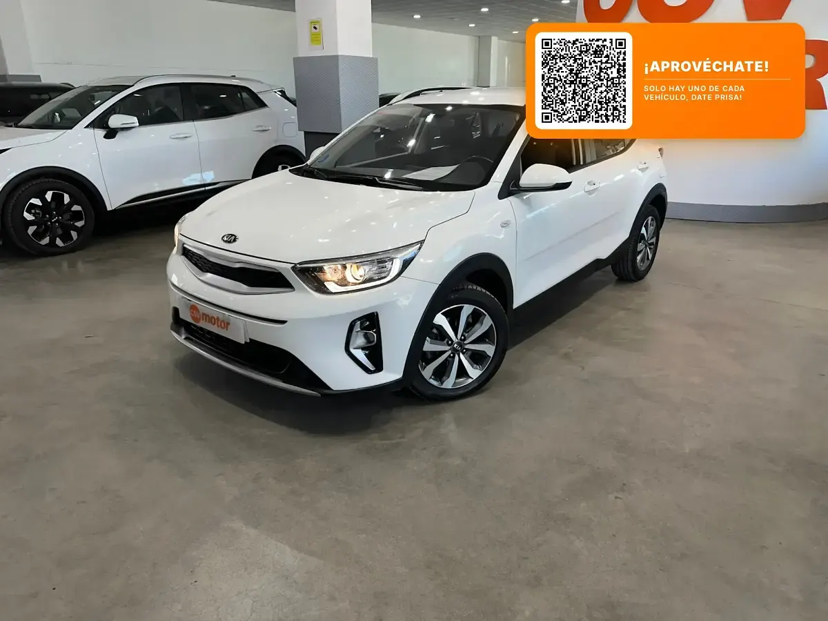 Usado Kia Stonic 101 CV (74 kW) 2021 Blanco SUV
