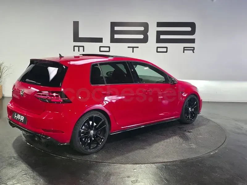 Usado VW Golf VII R 310 CV (228 kW) 2018 Rojo Berlina