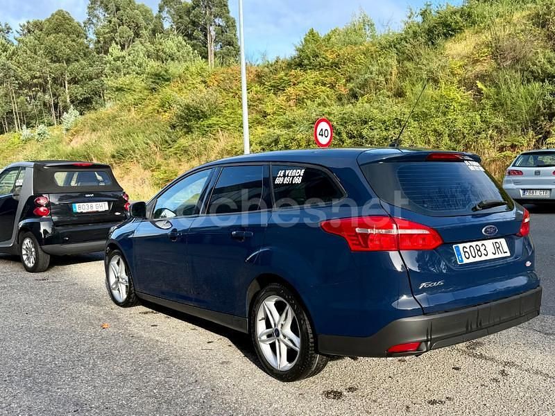 Brugt Ford Focus Business Edition 120 HK (88 kW) 2016 Blå Stationcar