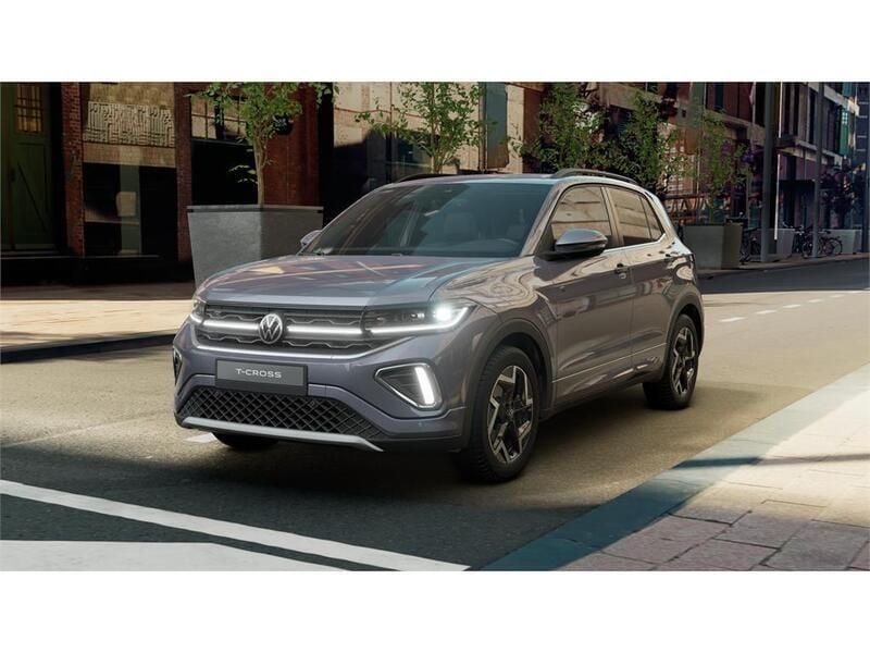 Gris grisáceo Nuevo 2025 VW T-Cross R-line SUV | 29.579 € - Imagen 1/4