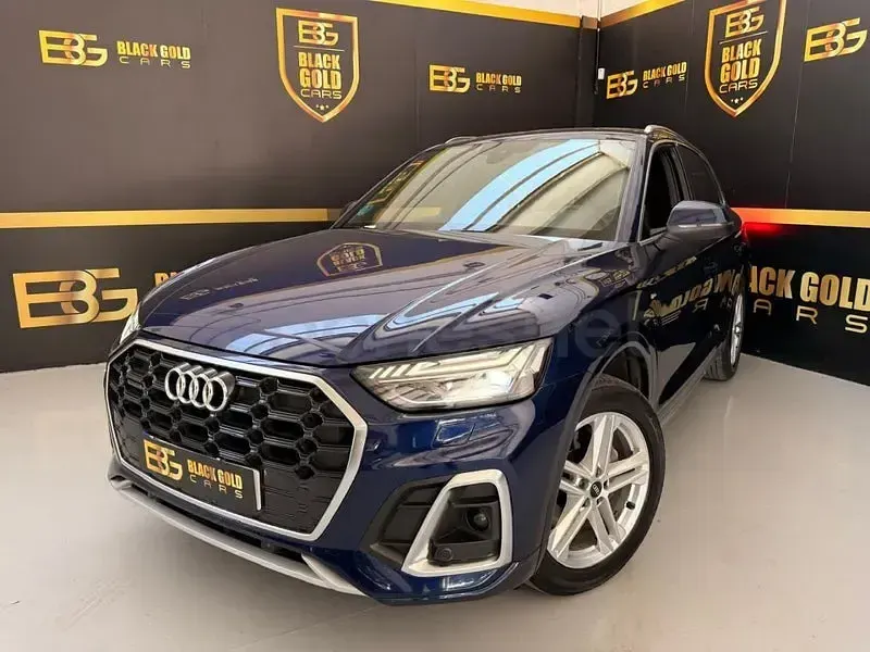 Usado Audi Q5 S-Line 204 CV (150 kW) 2021 Azul SUV
