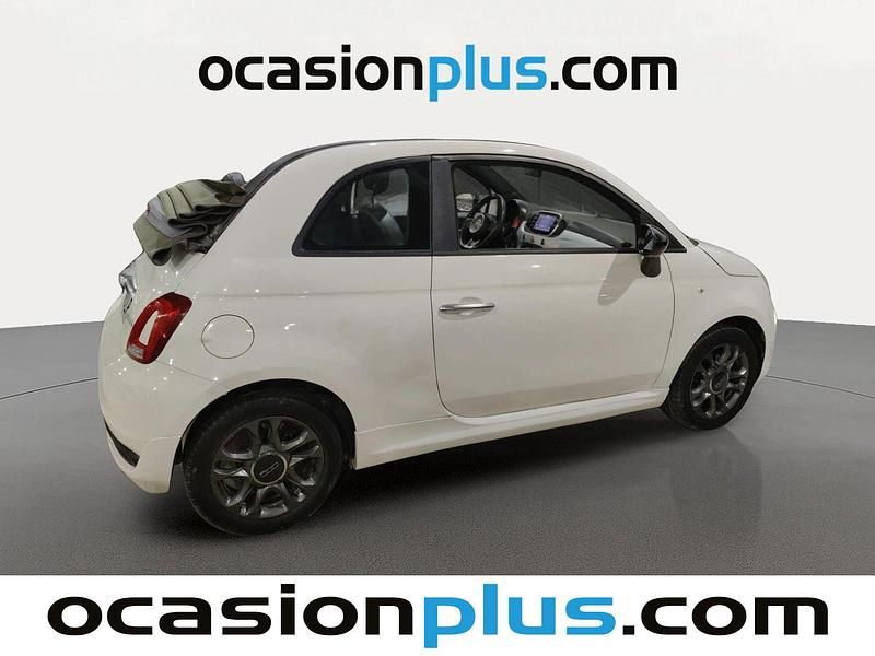 Usado Fiat 500C Connect 71 CV (52 kW) 2021 Blanco Descapotable