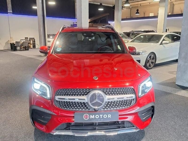 Usado Mercedes GLB200 150 CV (110 kW) 2021 Granate SUV