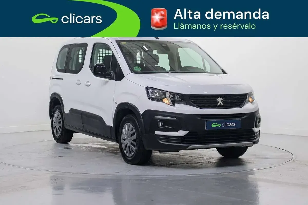Usado Peugeot Rifter Business-Line 102 CV (75 kW) 2022 Blanco Monovolumen