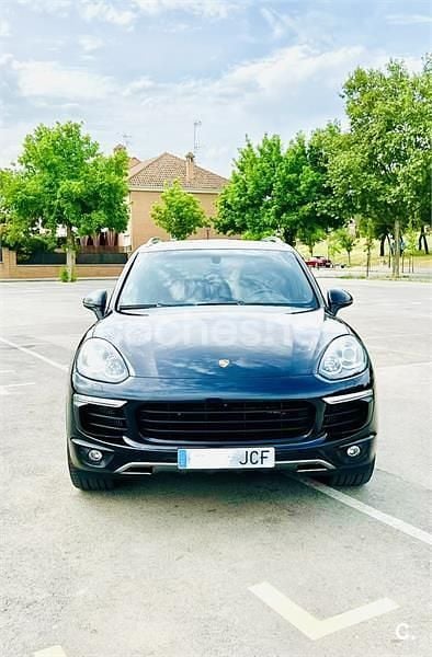 Käytetty Porsche Cayenne 262 HP (192 kW) 2015 Sininen Katumaasturi