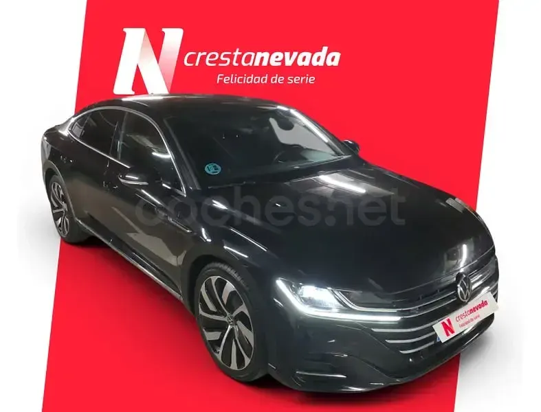 Usado VW Arteon R-line 150 CV (110 kW) 2022 Negro Berlina