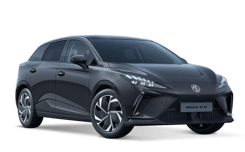 Ny MG MG4 EV Luxury 150 kW (204 HK) 2026 Svart Halvkombi