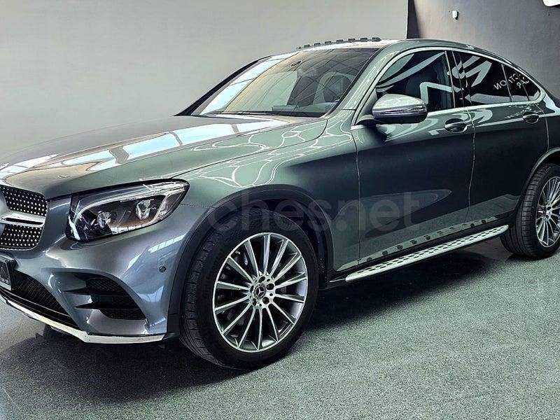Usado Mercedes GLC350 258 CV (189 kW) 2017 Gris / plata Coupe