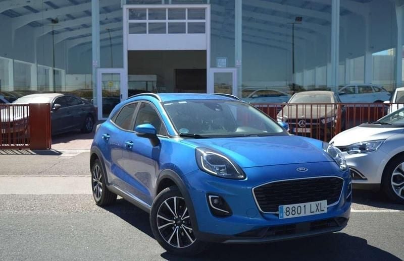 Azul Usado 2022 Ford Puma Titanium SUV | 15.490 € (Precio justo) - Imagen 1/4