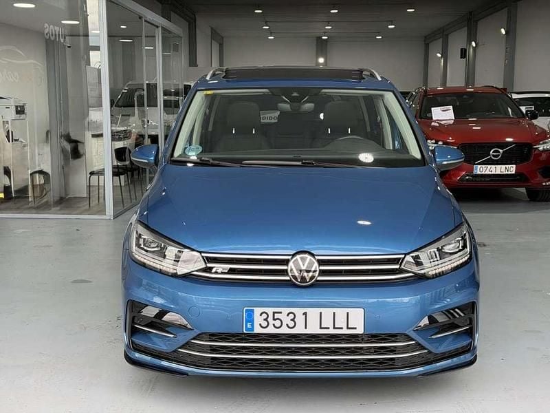 Usado VW Touran Sport 150 CV (110 kW) 2021 Azul Monovolumen