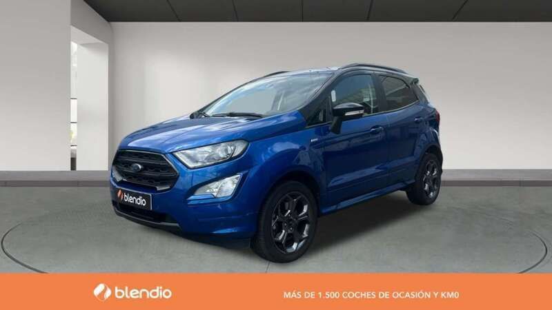 Azul Usado 2018 Ford Ecosport ST-Line SUV | 13.900 € (Precio justo) - Imagen 1/4