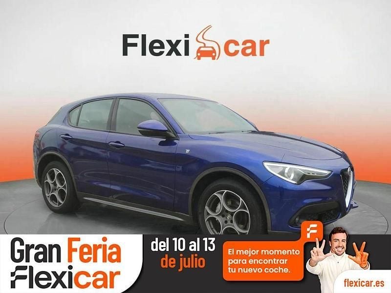 Azul Usado 2022 Alfa Romeo Stelvio Ti SUV | 32.990 € (Precio justo) - Imagen 1/2