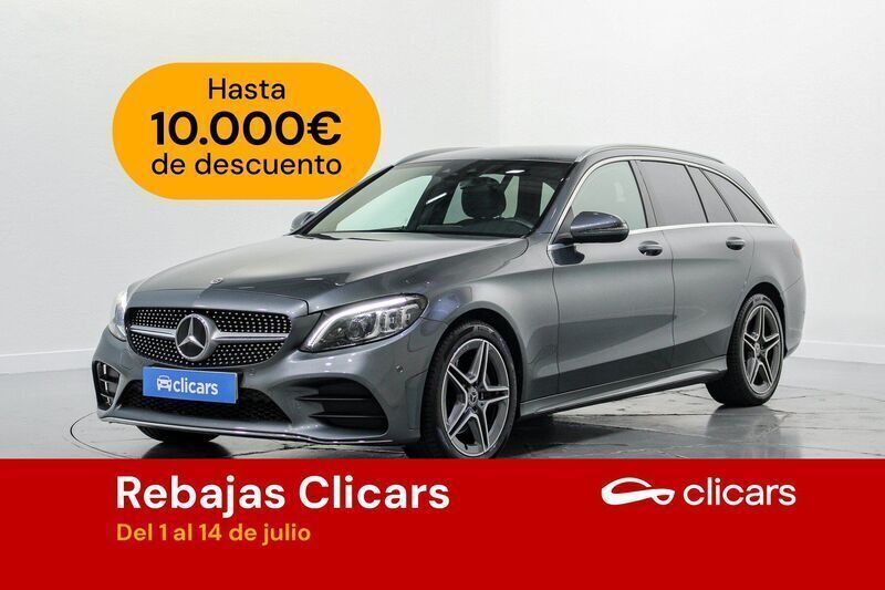 Gris Usado 2020 Mercedes C220 Familiar | 29.990 € (Buen precio) - Imagen 1/4