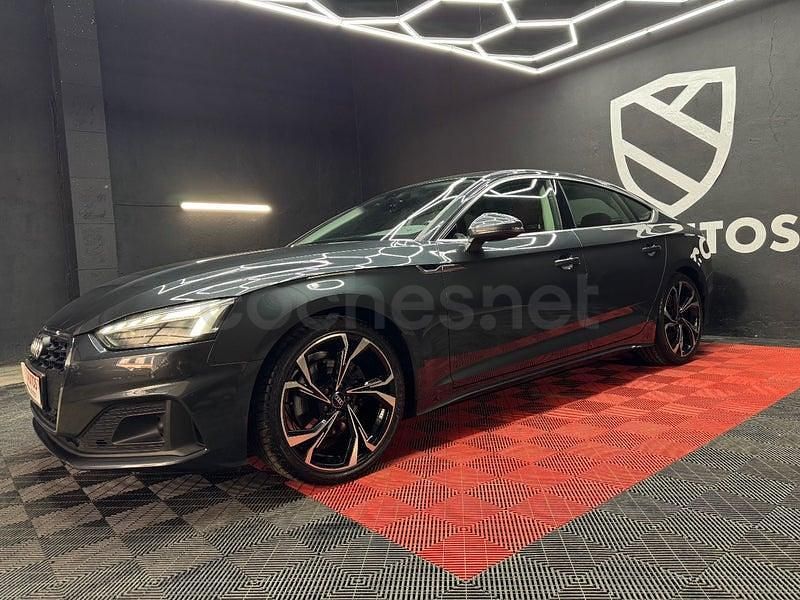 Usado Audi A5 Sportback Business 163 CV (119 kW) 2021 Gris / plata Utilitario