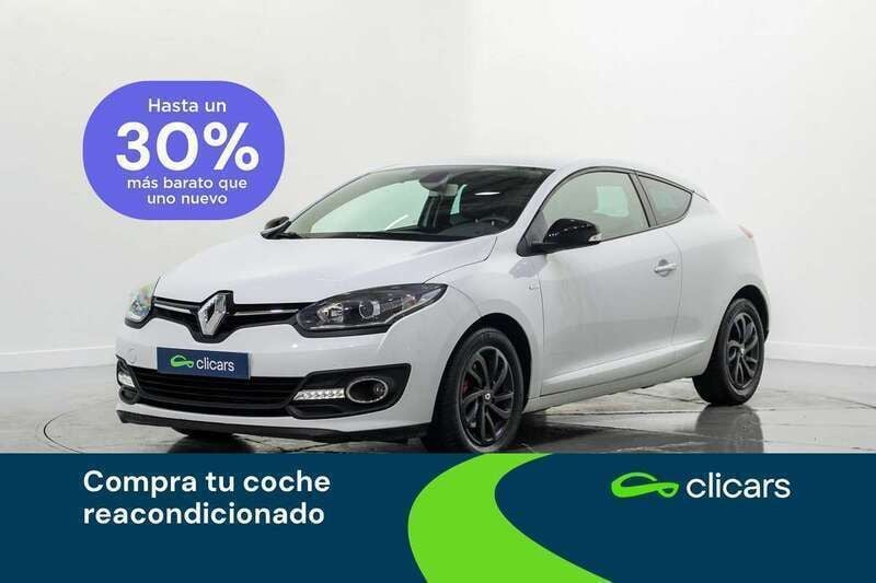 Blanco Usado 2014 Renault Mégane III LIMITED Coupe | 9190 € (Precio justo) - Imagen 1/4