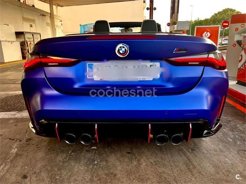 Usado BMW M4 Cabriolet Competition Edition 510 CV (375 kW) 2022 Azul Descapotable