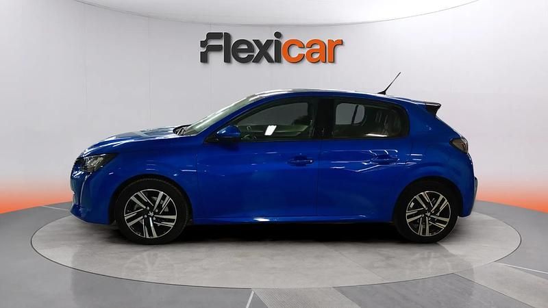 Usado Peugeot 208 Allure 101 CV (74 kW) 2020 Azul Utilitario