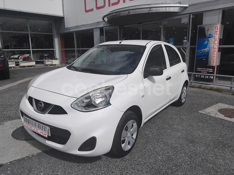 Blanco Usado 2015 Nissan Micra Visia Utilitario | 8900 € (Precio justo) - Imagen 1/4